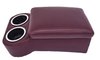 Bench Seat Cruiser Console For Full-Depth Bench Seat Vehicles [Claret, (2) Large Cup Holders] - image 3