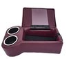 Bench Seat Cruiser Console For Full-Depth Bench Seat Vehicles [Claret, (2) Large Cup Holders] - image 4