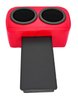 Classic Drink Holder Insert for 1964-1965 Chevrolet Chevelle, El Camino, Malibu [Bright Red] - image 3