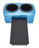 Classic Drink Holder Insert for 1964-1965 Chevrolet Chevelle, El Camino, Malibu [Blue] - image 3