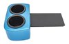 Classic Drink Holder Insert for 1964-1965 Chevrolet Chevelle, El Camino, Malibu [Bright Blue] - image 2
