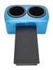 Classic Drink Holder Insert for 1964-1965 Chevrolet Chevelle, El Camino, Malibu [Bright Blue] - image 3