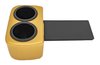 Classic Drink Holder Insert for 1964-1965 Chevrolet Chevelle, El Camino, Malibu [Gold] - image 2