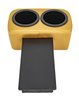 Classic Drink Holder Insert for 1964-1965 Chevrolet Chevelle, El Camino, Malibu [Gold] - image 3
