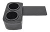 Classic Drink Holder Insert for 1966-1967 Chevrolet Chevelle, El Camino, Malibu [Black] - image 2