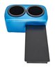 Classic Drink Holder Insert for 1966-1967 Chevrolet Chevelle, El Camino, Malibu [Bright Blue] - image 3