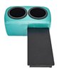 Classic Drink Holder Insert for 1966-1967 Chevrolet Chevelle, El Camino, Malibu [Aqua] - image 3