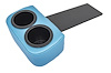 Classic Drink Holder Insert for 1968-1969 Chevrolet Chevelle, El Camino [Blue] - image 1
