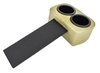 Classic Drink Holder Insert for 1968-1969 Chevrolet Chevelle, El Camino [Ivy Gold] - image 4
