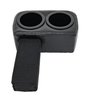 Classic Drink Holder Insert for 1970-1972 Chevrolet Chevelle, El Camino, Monte Carlo, GMC Sprint (Non SS Dash) [Black] - image 3