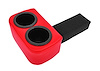 Classic Drink Holder Insert for 1970-1972 Chevrolet Chevelle, El Camino, Monte Carlo, GMC Sprint (Non SS Dash) [Bright Red] - image 1