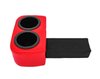 Classic Drink Holder Insert for 1970-1972 Chevrolet Chevelle, El Camino, Monte Carlo, GMC Sprint (Non SS Dash) [Bright Red] - image 2