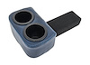 Classic Drink Holder Insert for 1970-1972 Chevrolet Chevelle, El Camino, Monte Carlo, GMC Sprint (Non SS Dash) [Dark Blue] - image 1