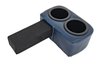 Classic Drink Holder Insert for 1970-1972 Chevrolet Chevelle, El Camino, Monte Carlo, GMC Sprint (Non SS Dash) [Dark Blue] - image 4