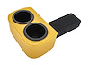 Classic Drink Holder Insert for 1970-1972 Chevrolet Chevelle, El Camino, Monte Carlo, GMC Sprint (Non SS Dash) [Gold] - image 1