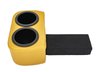 Classic Drink Holder Insert for 1970-1972 Chevrolet Chevelle, El Camino, Monte Carlo, GMC Sprint (Non SS Dash) [Gold] - image 2