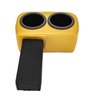 Classic Drink Holder Insert for 1970-1972 Chevrolet Chevelle, El Camino, Monte Carlo, GMC Sprint (Non SS Dash) [Gold] - image 3