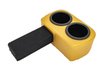 Classic Drink Holder Insert for 1970-1972 Chevrolet Chevelle, El Camino, Monte Carlo, GMC Sprint (Non SS Dash) [Gold] - image 4