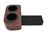 Classic Drink Holder Insert for 1970-1972 Chevrolet Chevelle, El Camino, Monte Carlo, GMC Sprint (Non SS Dash) [Dark Brown] - image 2