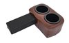 Classic Drink Holder Insert for 1970-1972 Chevrolet Chevelle, El Camino, Monte Carlo, GMC Sprint (Non SS Dash) [Dark Brown] - image 4