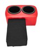 Classic Drink Holder Insert for 1970-1972 Chevrolet Chevelle, El Camino, Monte Carlo, GMC Sprint (With SS Dash) [Bright Red] - image 3