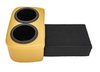 Classic Drink Holder Insert for 1970-1972 Chevrolet Chevelle, El Camino, Monte Carlo, GMC Sprint (With SS Dash) [Gold] - image 2