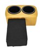 Classic Drink Holder Insert for 1970-1972 Chevrolet Chevelle, El Camino, Monte Carlo, GMC Sprint (With SS Dash) [Gold] - image 3
