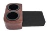 Classic Drink Holder Insert for 1970-1972 Chevrolet Chevelle, El Camino, Monte Carlo, GMC Sprint (With SS Dash) [Dark Brown] - image 2