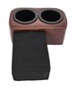 Classic Drink Holder Insert for 1970-1972 Chevrolet Chevelle, El Camino, Monte Carlo, GMC Sprint (With SS Dash) [Dark Brown] - image 3