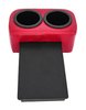 Classic Drink Holder Insert Fits Select 1978-1988 Buick, Chevrolet, Oldsmobile, Pontiac Cars [Red] - image 3