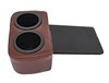 Classic Drink Holder Insert Fits Select 1978-1988 Buick, Chevrolet, Oldsmobile, Pontiac Cars [Brown] - image 2