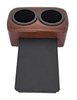 Classic Drink Holder Insert Fits Select 1978-1988 Buick, Chevrolet, Oldsmobile, Pontiac Cars [Brown] - image 3
