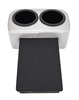 Classic Drink Holder Insert Fits Select 1978-1988 Buick, Chevrolet, Oldsmobile, Pontiac Cars [Silver] - image 3