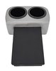 Classic Drink Holder Insert Fits Select 1978-1988 Buick, Chevrolet, Oldsmobile, Pontiac Cars [Light Gray] - image 3