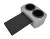 Classic Drink Holder Insert Fits Select 1978-1988 Buick, Chevrolet, Oldsmobile, Pontiac Cars [Light Gray] - image 4