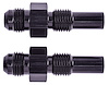 Automatic Transmission Adapter Fittings, Aluminum [1/4 in. NPSM x -6 AN, Black] - image 1