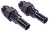 Automatic Transmission Adapter Fittings, Aluminum [1/4 in. NPSM x -6 AN, Black] - image 3