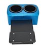 Classic Drink Holder Insert Fits Select 1967-1972 Chevrolet/GMC Truck, Blazer, Jimmy, Suburban [Bright Blue] - image 3