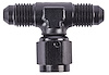 AN to AN Tee Adapter Fitting [-4 AN Male to -4 AN Male, -4 AN Female Swivel Center Port] - image 1