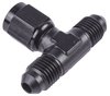 AN to AN Tee Adapter Fitting [-4 AN Male to -4 AN Male, -4 AN Female Swivel Center Port] - image 4