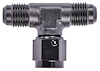 AN to AN Tee Adapter Fitting [-6 AN Male to -6 AN Male, -6 AN Female Swivel Center Port] - image 1