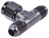 AN to AN Tee Adapter Fitting [-6 AN Male to -6 AN Male, -6 AN Female Swivel Center Port] - image 4