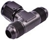 AN to AN Tee Adapter Fitting [-8 AN Male to -8 AN Male, -8 AN Female Swivel Center Port] - image 4