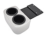 Classic Drink Holder Insert Fits Select 1967-1972 Chevrolet/GMC Truck, Blazer, Jimmy, Suburban [Silver] - image 1