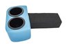 Classic Drink Holder Insert Fits Select 1973-1987 Chevrolet/GMC Truck, Blazer, Jimmy, Suburban [Light Blue] - image 2
