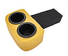 Classic Drink Holder Insert Fits Select 1973-1987 Chevrolet/GMC Truck, Blazer, Jimmy, Suburban [Gold] - image 1