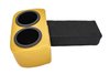Classic Drink Holder Insert Fits Select 1973-1987 Chevrolet/GMC Truck, Blazer, Jimmy, Suburban [Gold] - image 2