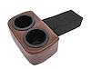 Classic Drink Holder Insert Fits Select 1973-1987 Chevrolet/GMC Truck, Blazer, Jimmy, Suburban [Dark Brown] - image 1