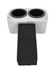 Classic Drink Holder Insert Fits Select 1973-1987 Chevrolet/GMC Truck, Blazer, Jimmy, Suburban [Silver] - image 3