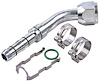 EZ Clip A/C Hose End Fitting Kit [-8 Hose Fitting, 45 degree] - image 1